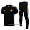 Camiseta De Entrenamiento Manchester United Champions League 2022-23 Amarilla Negra - Hombre